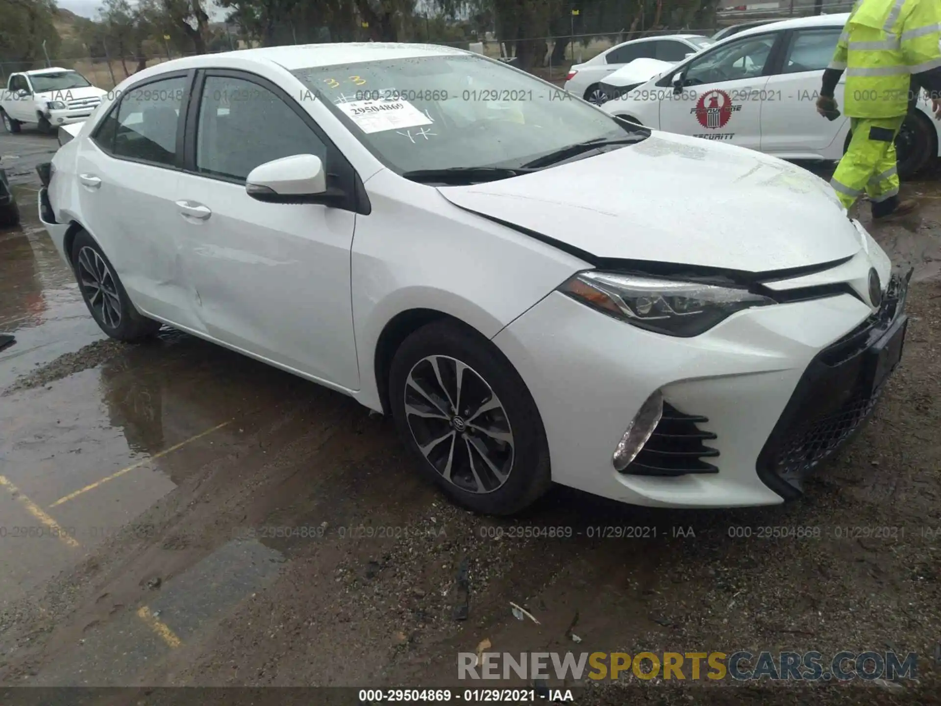 1 Photograph of a damaged car 5YFBURHE4KP859974 TOYOTA COROLLA 2019