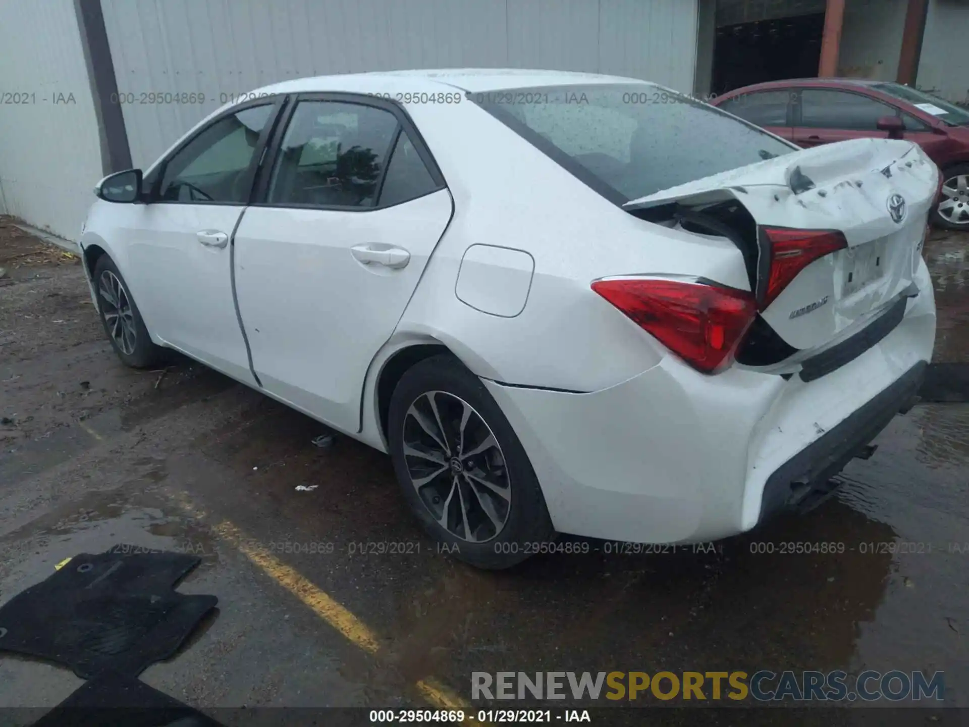 3 Photograph of a damaged car 5YFBURHE4KP859974 TOYOTA COROLLA 2019