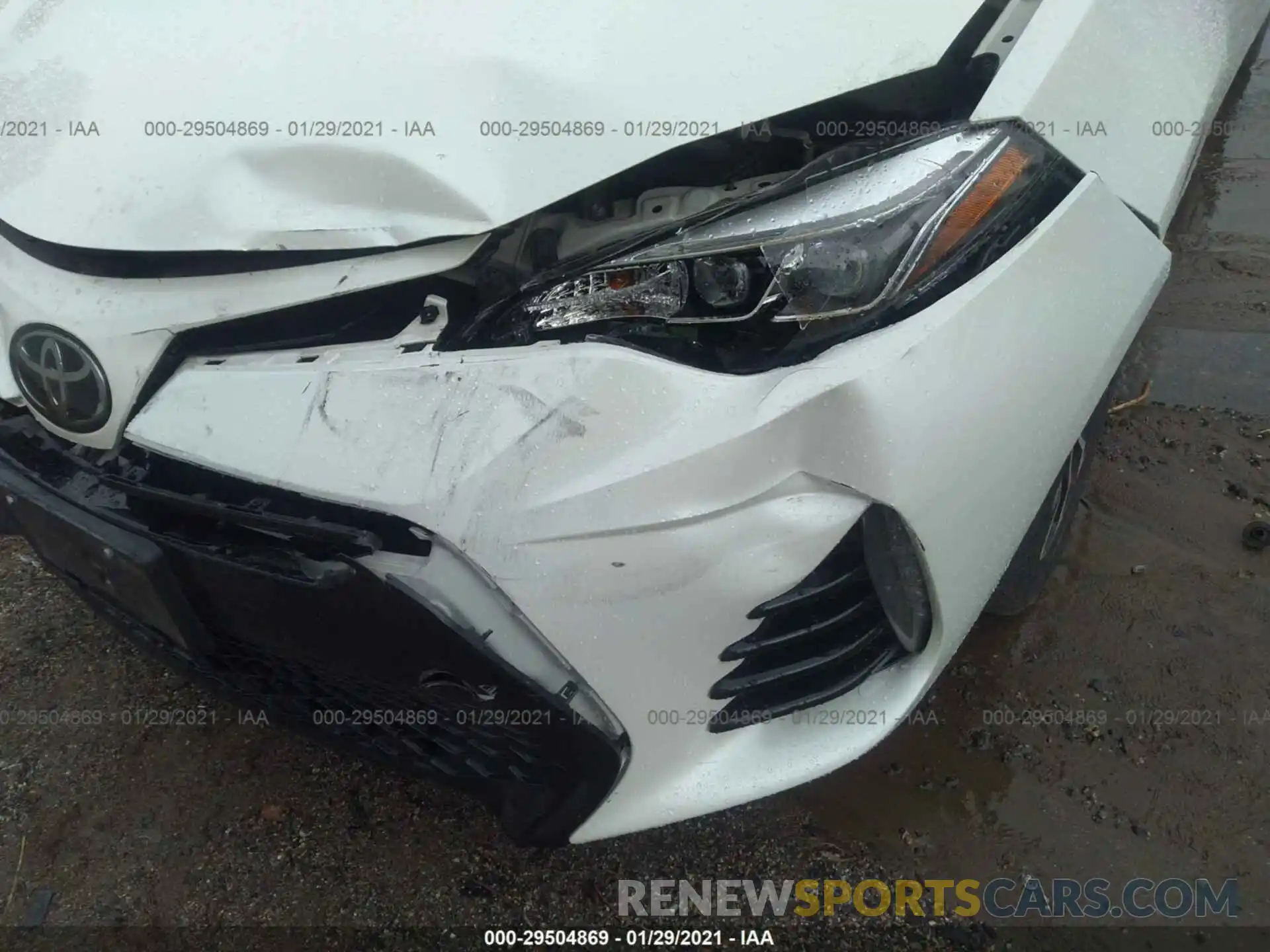 6 Photograph of a damaged car 5YFBURHE4KP859974 TOYOTA COROLLA 2019