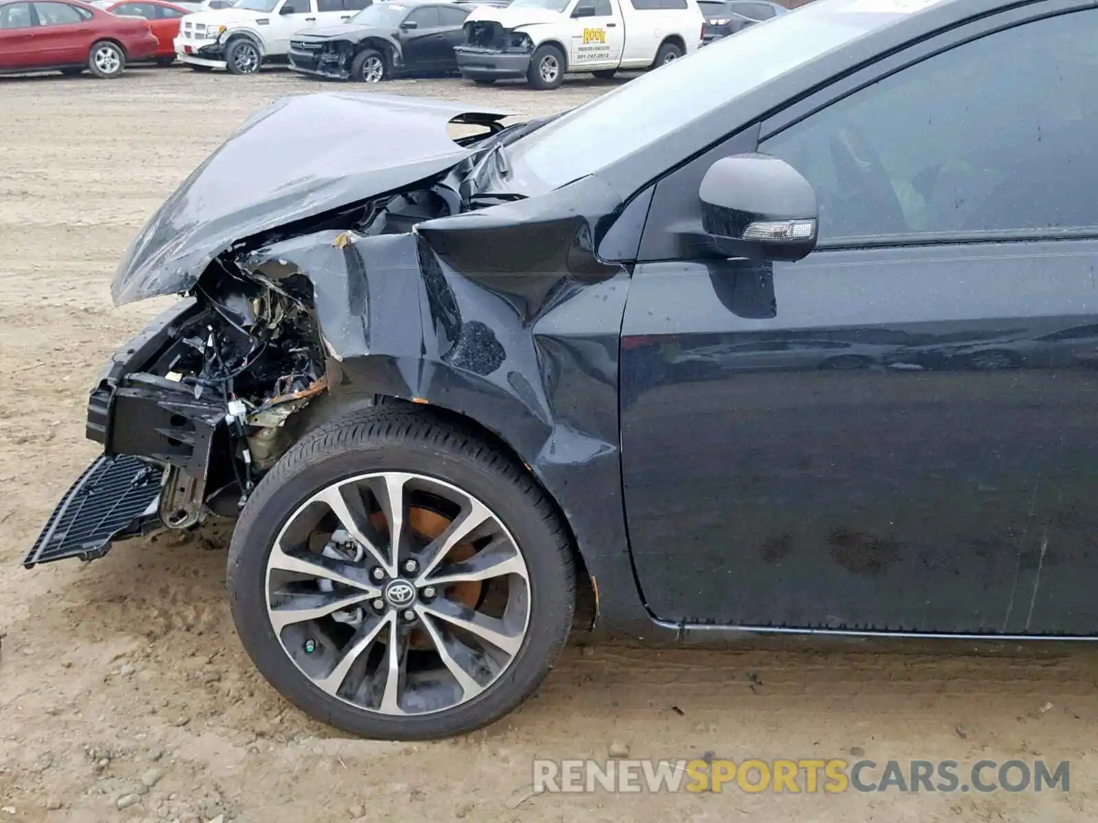 9 Photograph of a damaged car 5YFBURHE4KP861417 TOYOTA COROLLA 2019