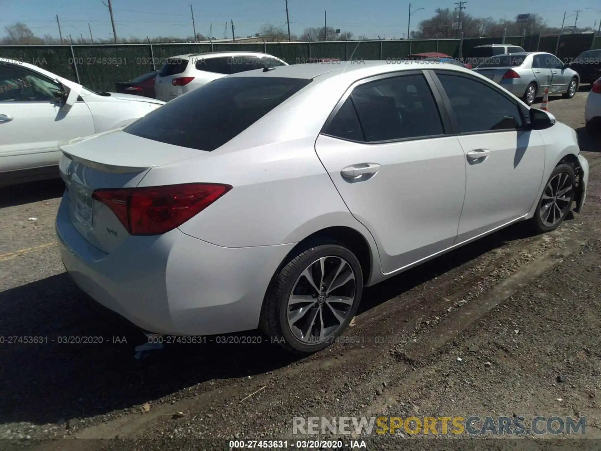 4 Photograph of a damaged car 5YFBURHE4KP861434 TOYOTA COROLLA 2019