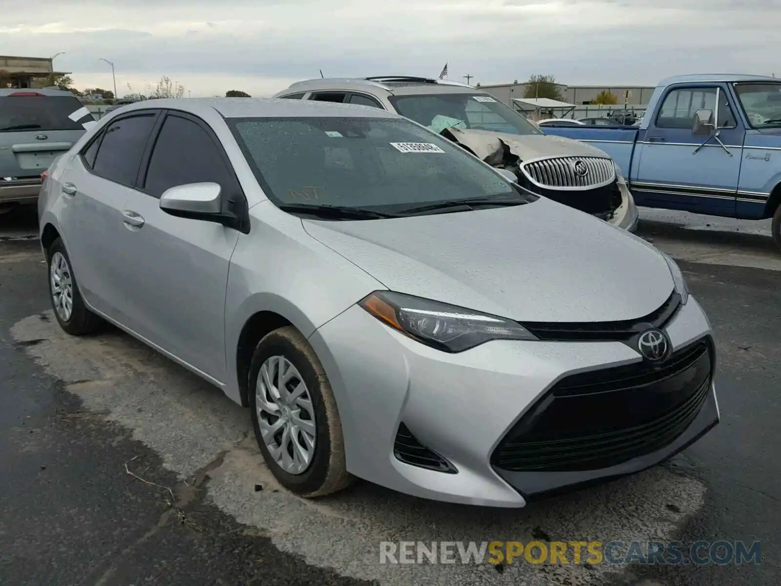 1 Photograph of a damaged car 5YFBURHE4KP861546 TOYOTA COROLLA 2019