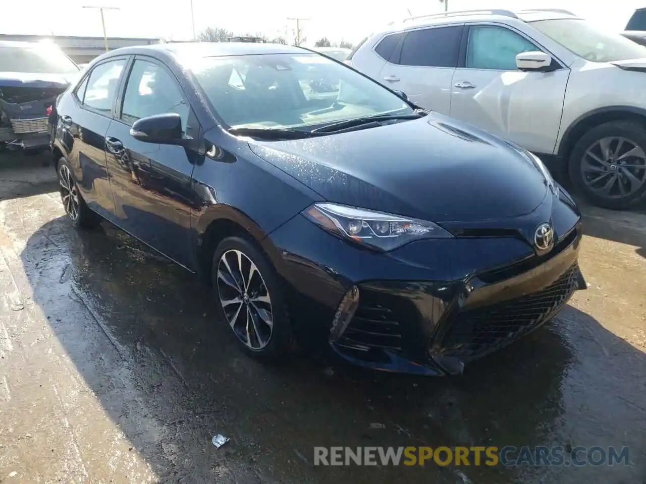 1 Photograph of a damaged car 5YFBURHE4KP861773 TOYOTA COROLLA 2019