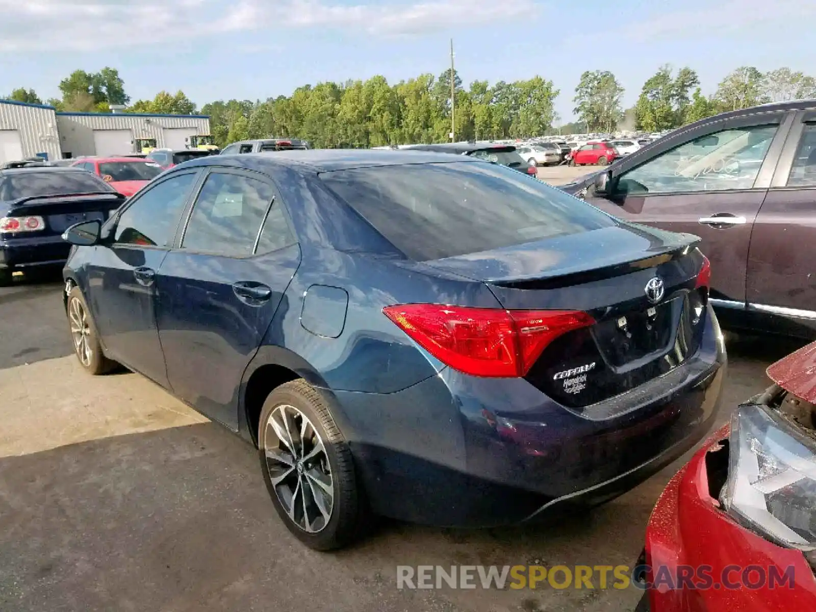 3 Photograph of a damaged car 5YFBURHE4KP861806 TOYOTA COROLLA 2019