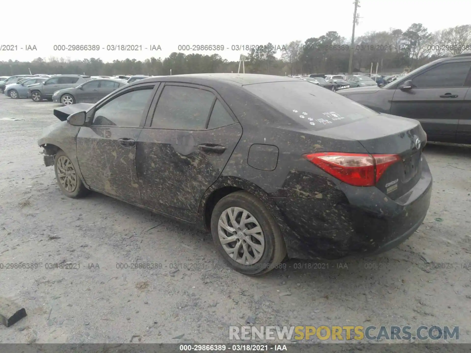 3 Photograph of a damaged car 5YFBURHE4KP862471 TOYOTA COROLLA 2019