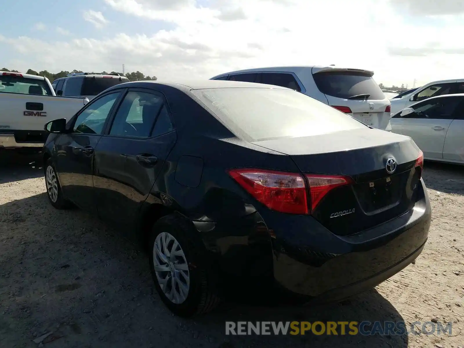 3 Photograph of a damaged car 5YFBURHE4KP862566 TOYOTA COROLLA 2019