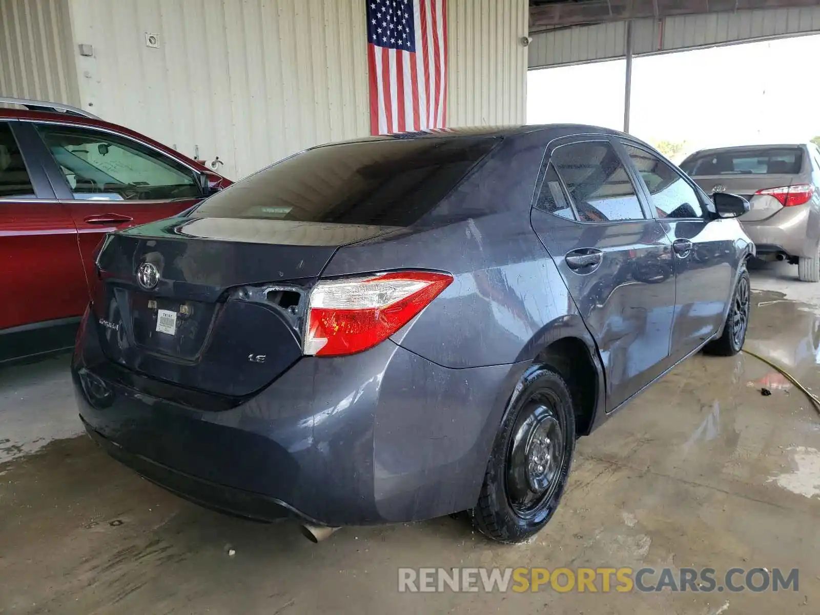 4 Photograph of a damaged car 5YFBURHE4KP862762 TOYOTA COROLLA 2019