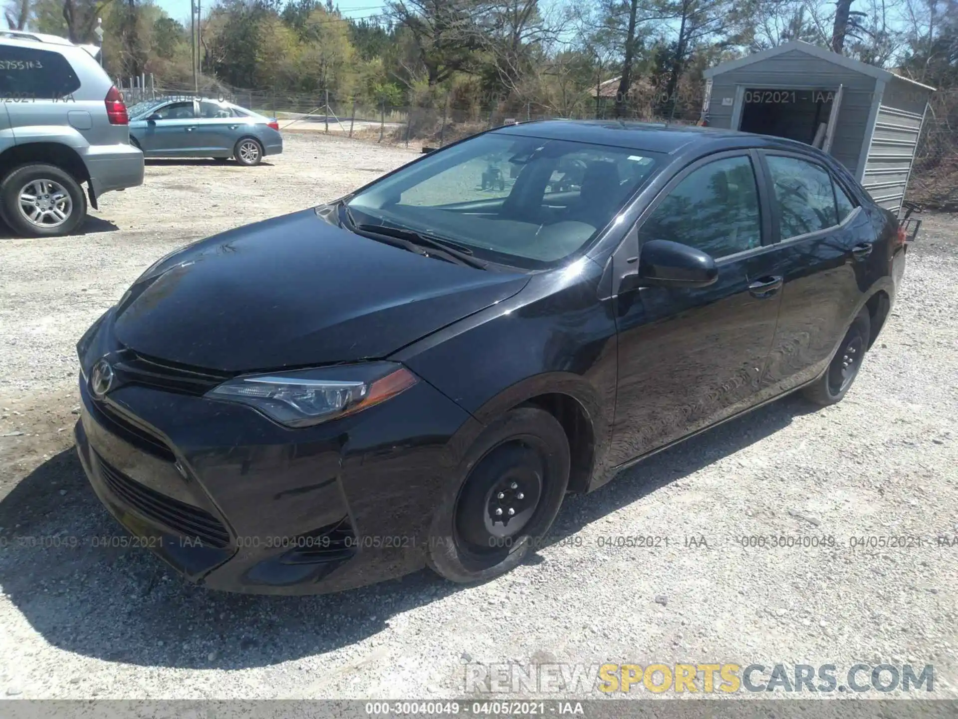 2 Photograph of a damaged car 5YFBURHE4KP863572 TOYOTA COROLLA 2019