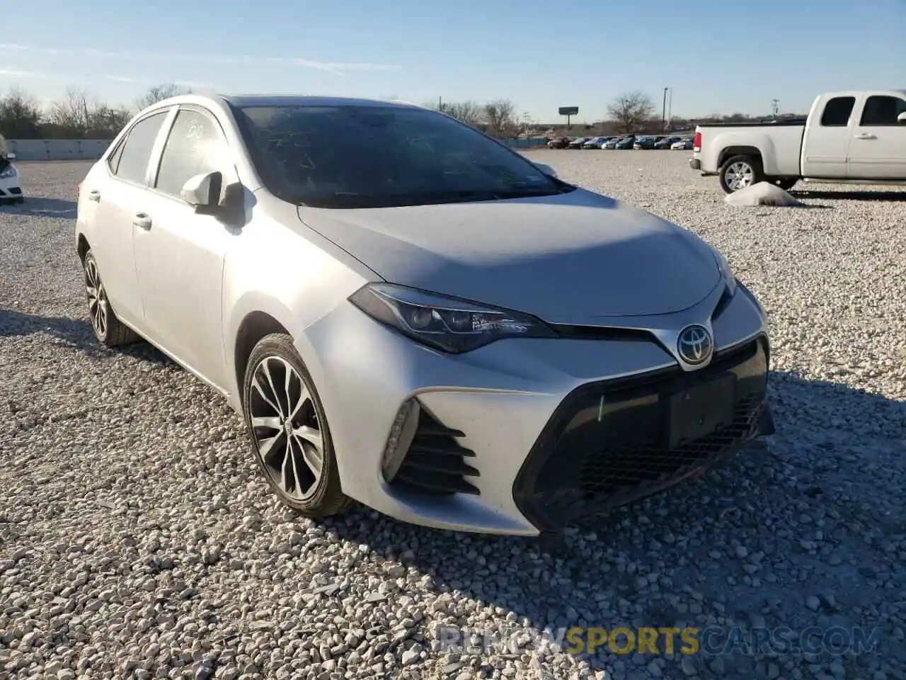 1 Photograph of a damaged car 5YFBURHE4KP864981 TOYOTA COROLLA 2019