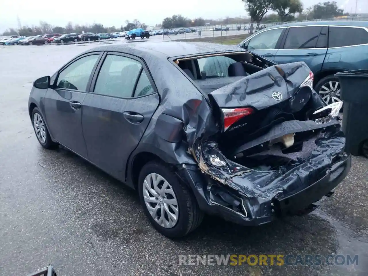 3 Photograph of a damaged car 5YFBURHE4KP865077 TOYOTA COROLLA 2019