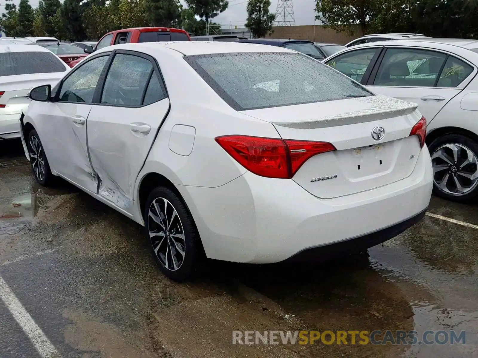 3 Photograph of a damaged car 5YFBURHE4KP865421 TOYOTA COROLLA 2019