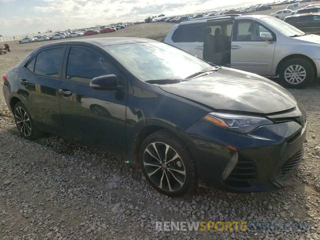 1 Photograph of a damaged car 5YFBURHE4KP865628 TOYOTA COROLLA 2019