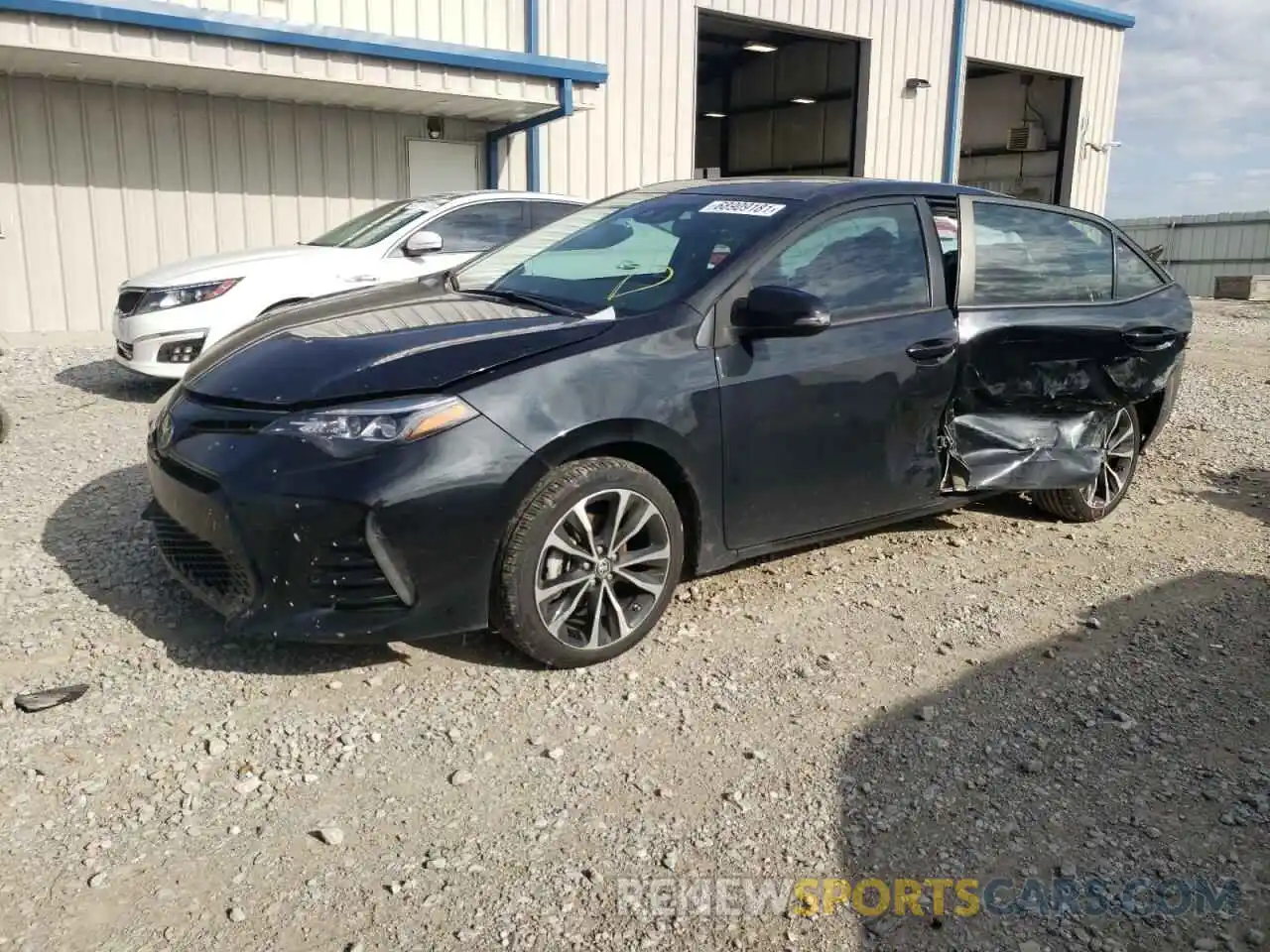 2 Photograph of a damaged car 5YFBURHE4KP865628 TOYOTA COROLLA 2019