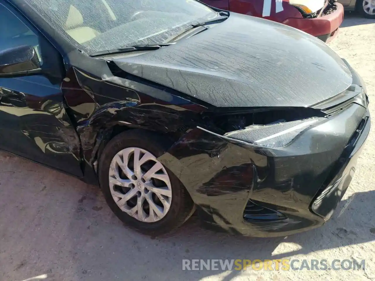 9 Photograph of a damaged car 5YFBURHE4KP866018 TOYOTA COROLLA 2019