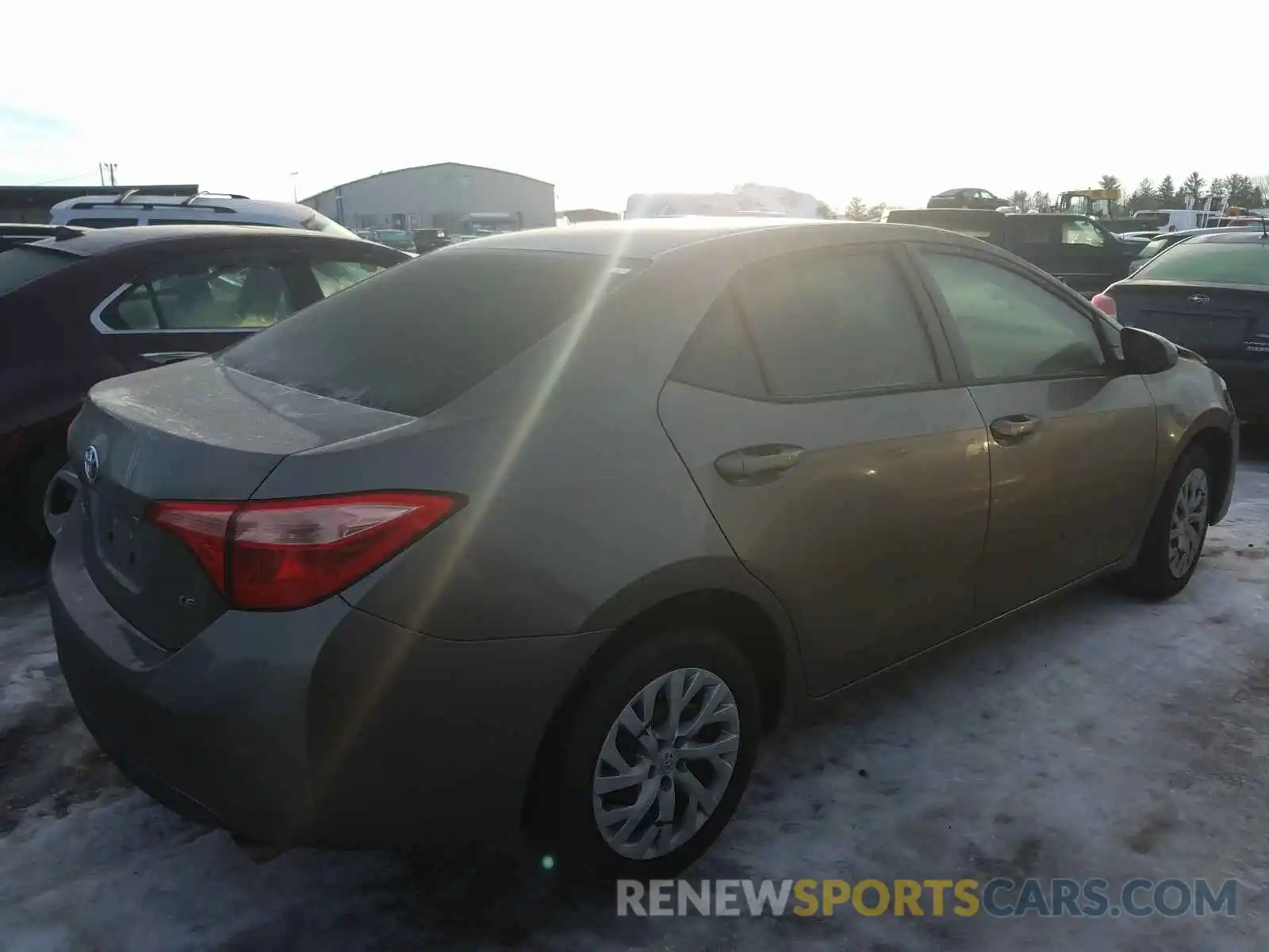 4 Photograph of a damaged car 5YFBURHE4KP866326 TOYOTA COROLLA 2019