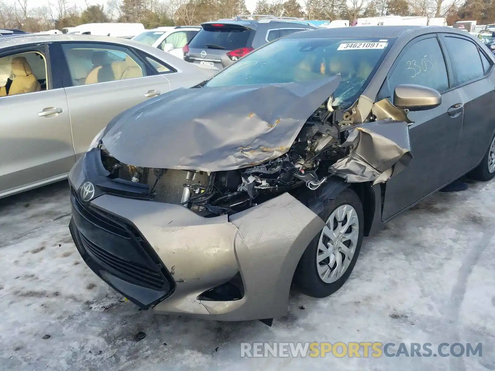 9 Photograph of a damaged car 5YFBURHE4KP866326 TOYOTA COROLLA 2019