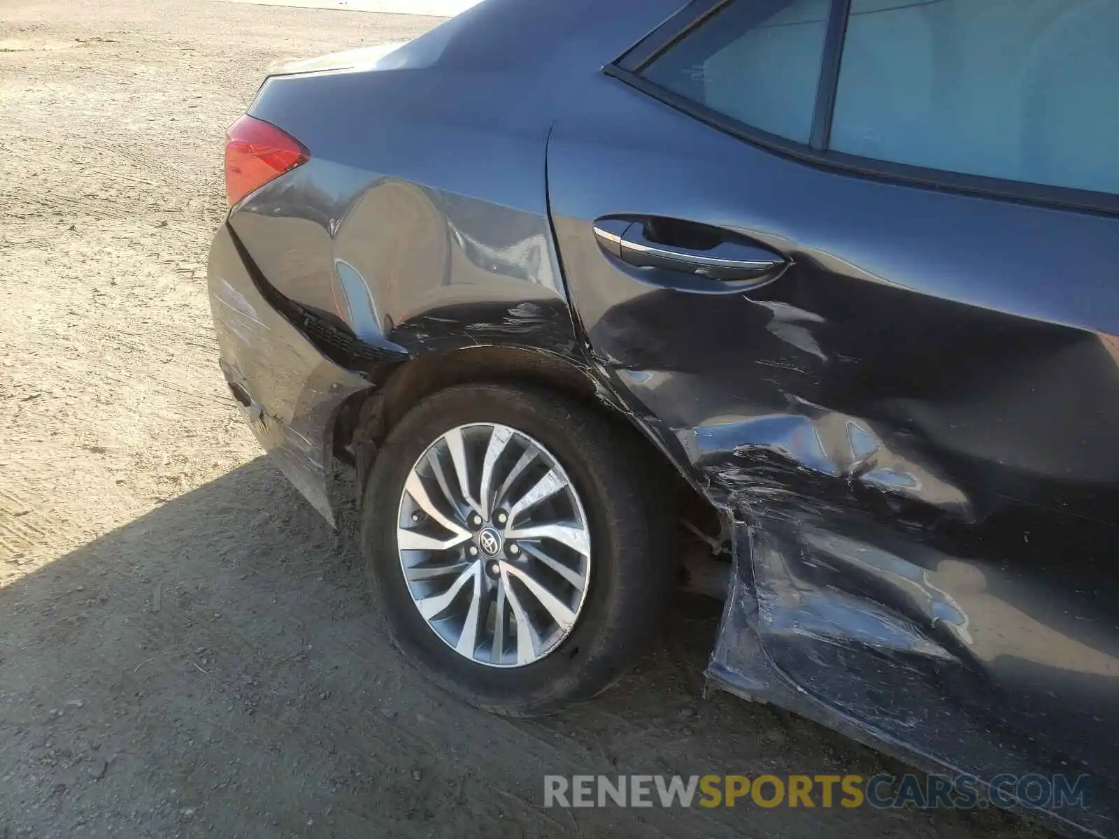 9 Photograph of a damaged car 5YFBURHE4KP866715 TOYOTA COROLLA 2019