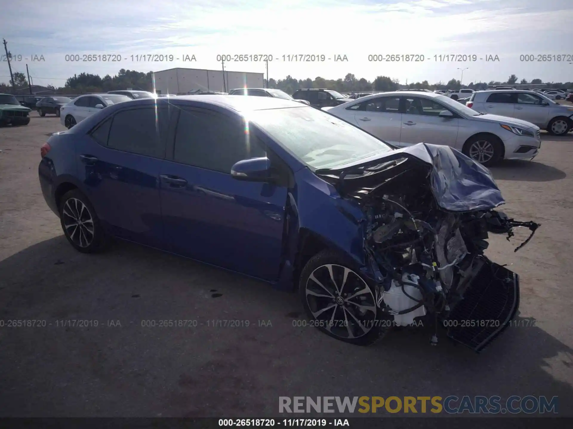 1 Photograph of a damaged car 5YFBURHE4KP867069 TOYOTA COROLLA 2019