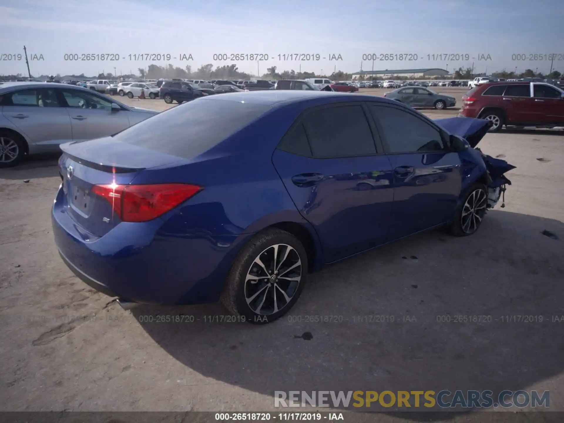 4 Photograph of a damaged car 5YFBURHE4KP867069 TOYOTA COROLLA 2019