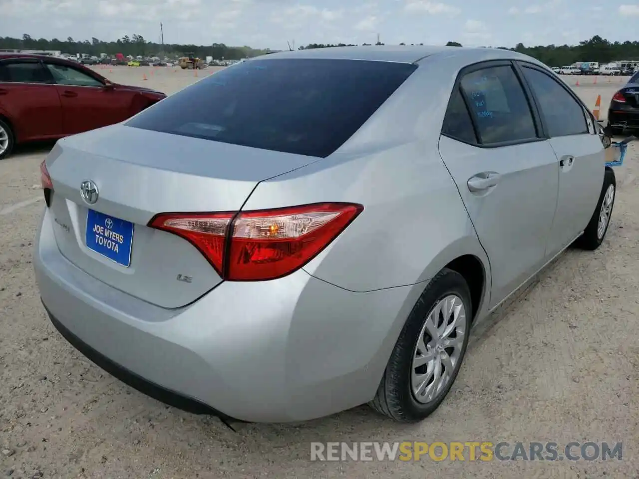 4 Photograph of a damaged car 5YFBURHE4KP867072 TOYOTA COROLLA 2019