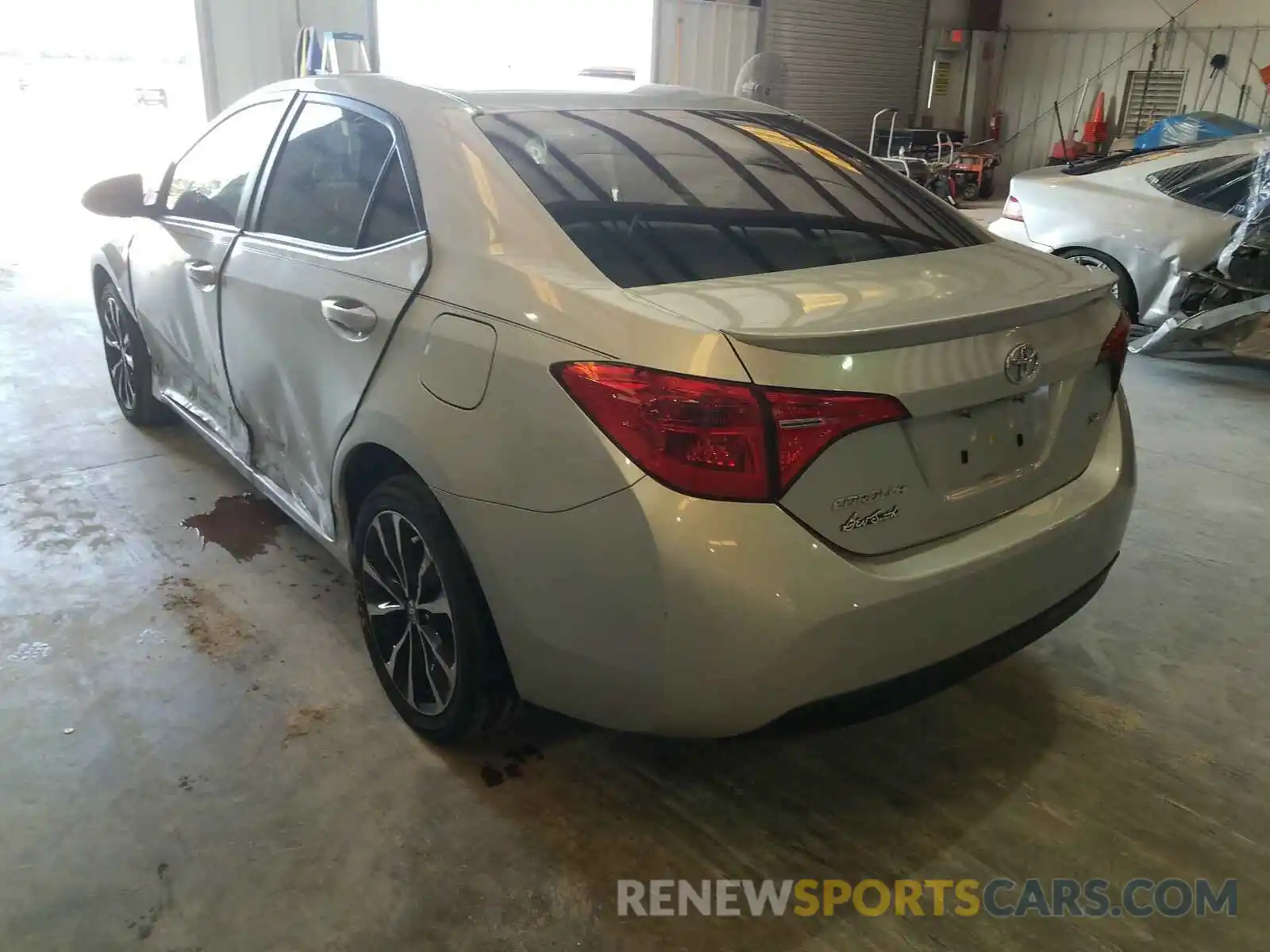 3 Photograph of a damaged car 5YFBURHE4KP867086 TOYOTA COROLLA 2019