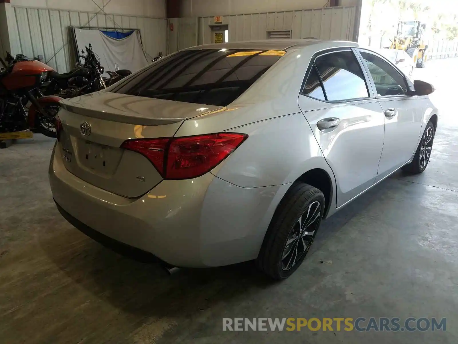 4 Photograph of a damaged car 5YFBURHE4KP867086 TOYOTA COROLLA 2019