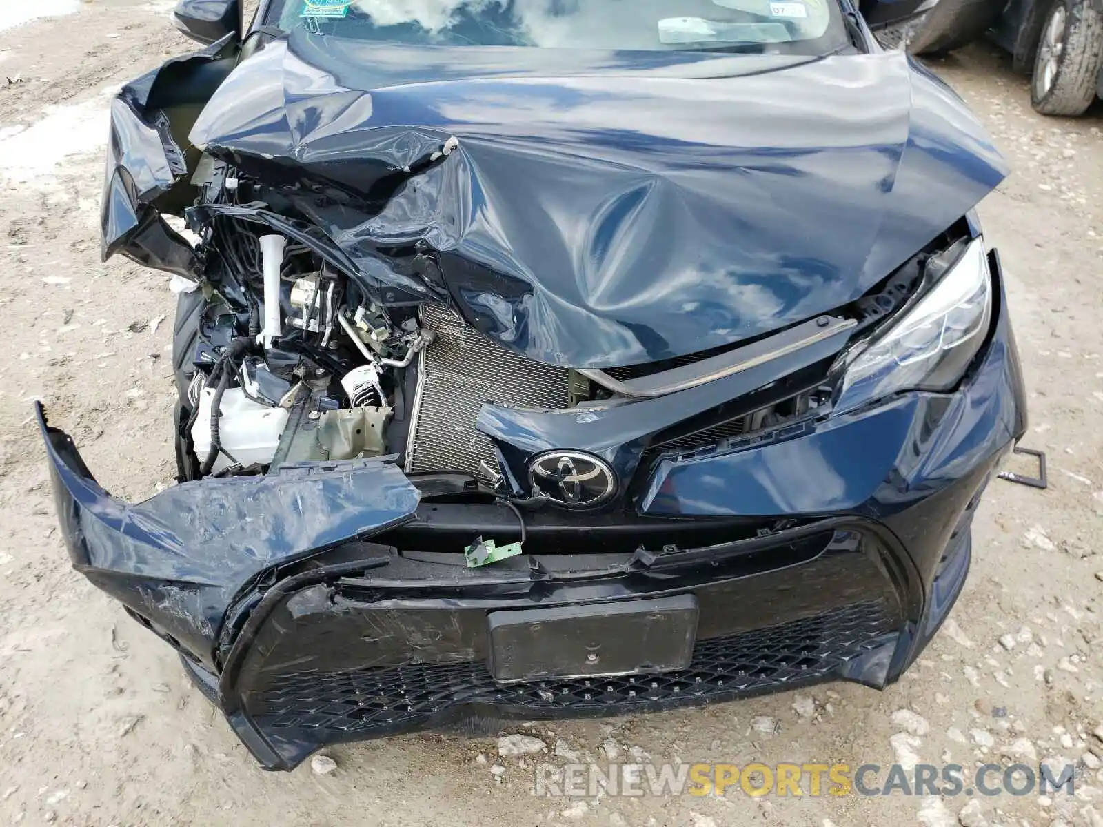7 Фотография поврежденного автомобиля 5YFBURHE4KP867377 TOYOTA COROLLA 2019