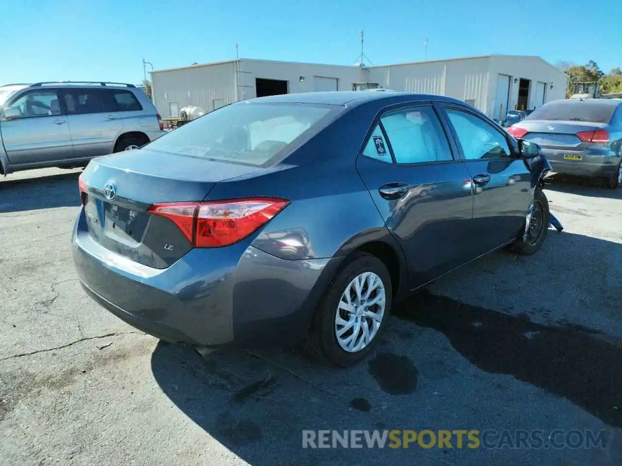 4 Photograph of a damaged car 5YFBURHE4KP867430 TOYOTA COROLLA 2019