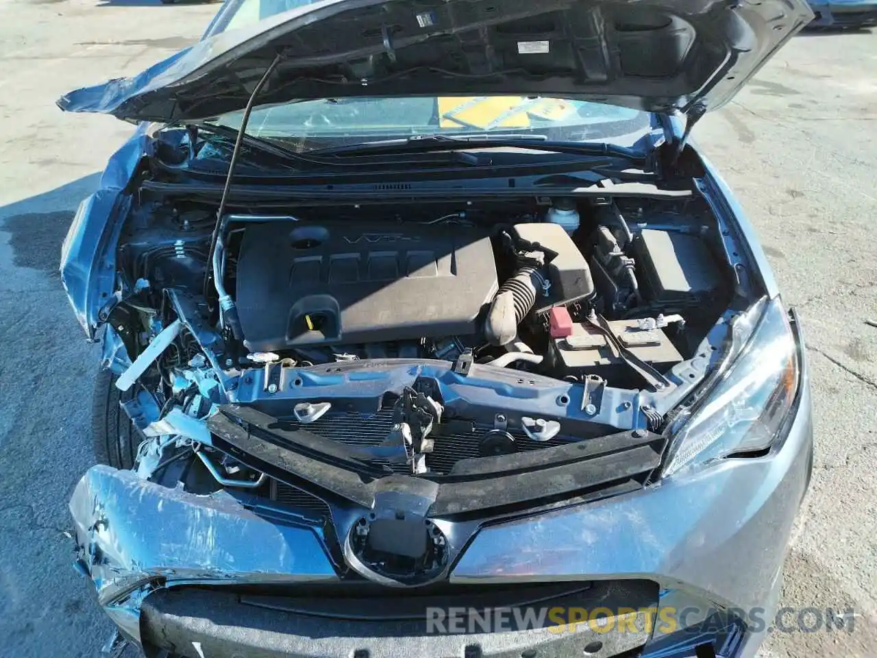 7 Photograph of a damaged car 5YFBURHE4KP867430 TOYOTA COROLLA 2019