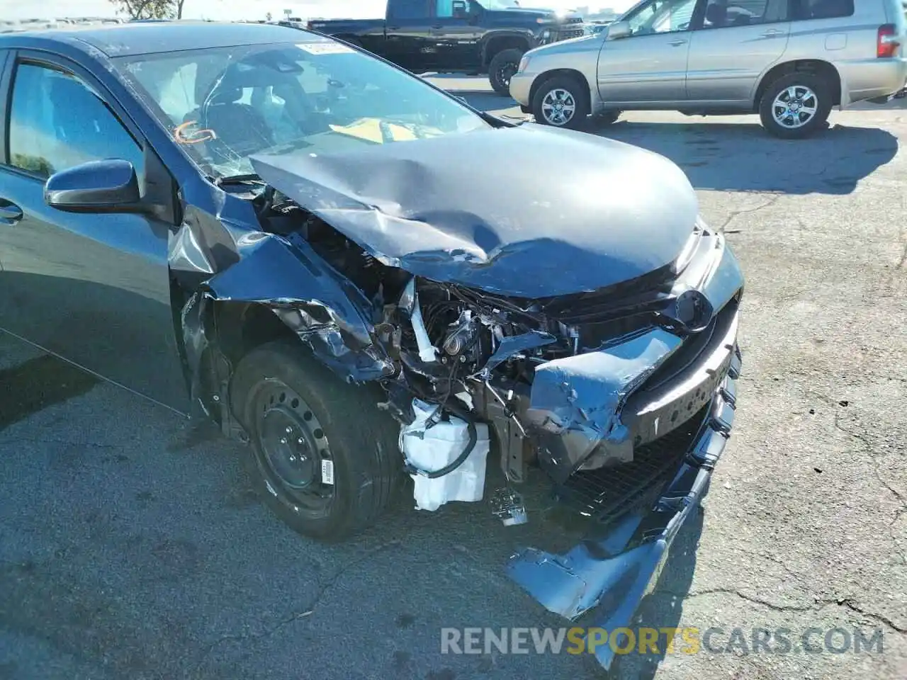 9 Photograph of a damaged car 5YFBURHE4KP867430 TOYOTA COROLLA 2019