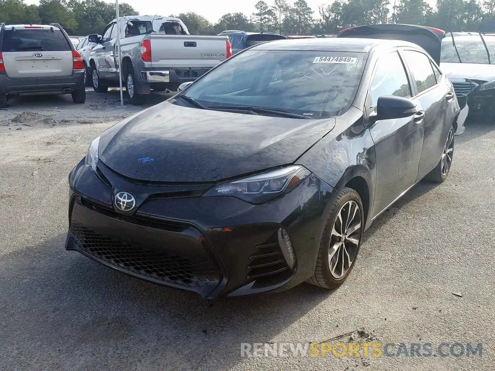 2 Photograph of a damaged car 5YFBURHE4KP867749 TOYOTA COROLLA 2019