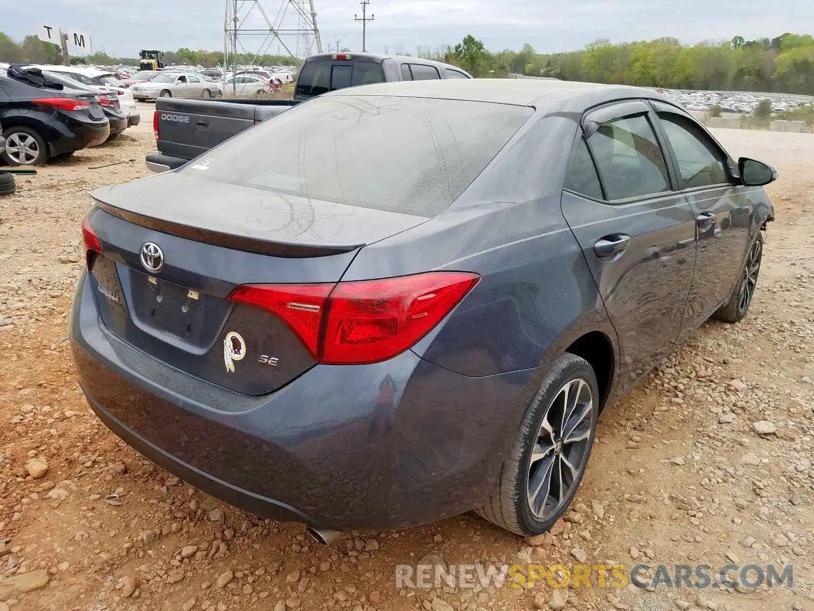 4 Photograph of a damaged car 5YFBURHE4KP867752 TOYOTA COROLLA 2019