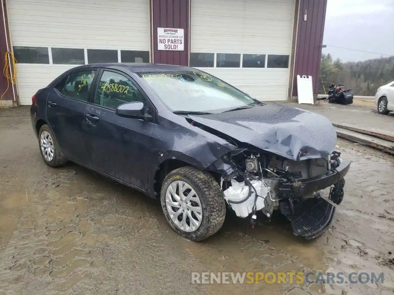 1 Photograph of a damaged car 5YFBURHE4KP868044 TOYOTA COROLLA 2019