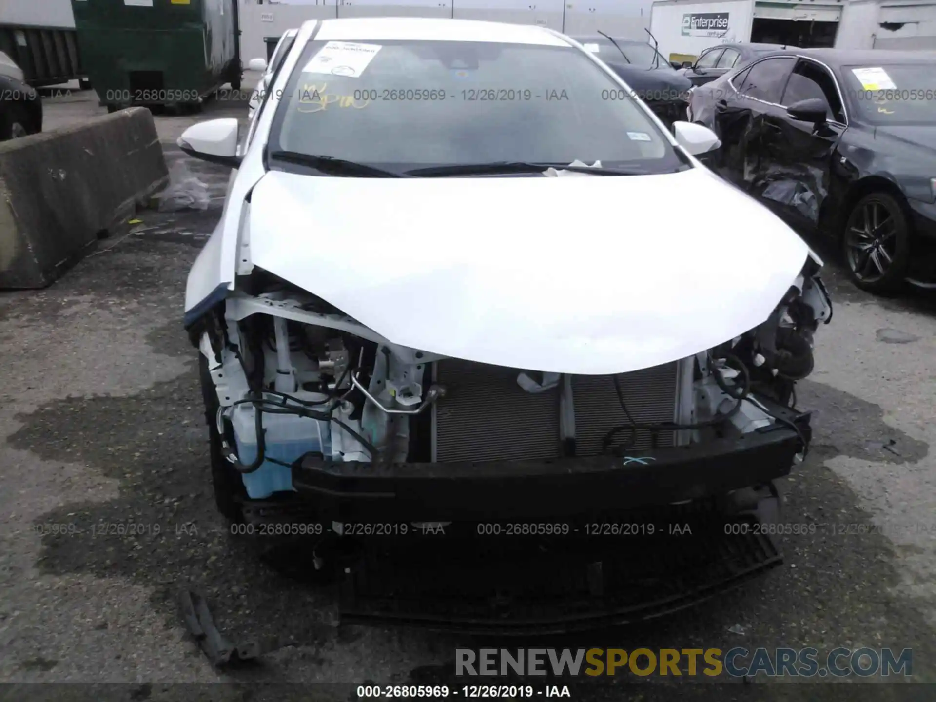 6 Photograph of a damaged car 5YFBURHE4KP869081 TOYOTA COROLLA 2019