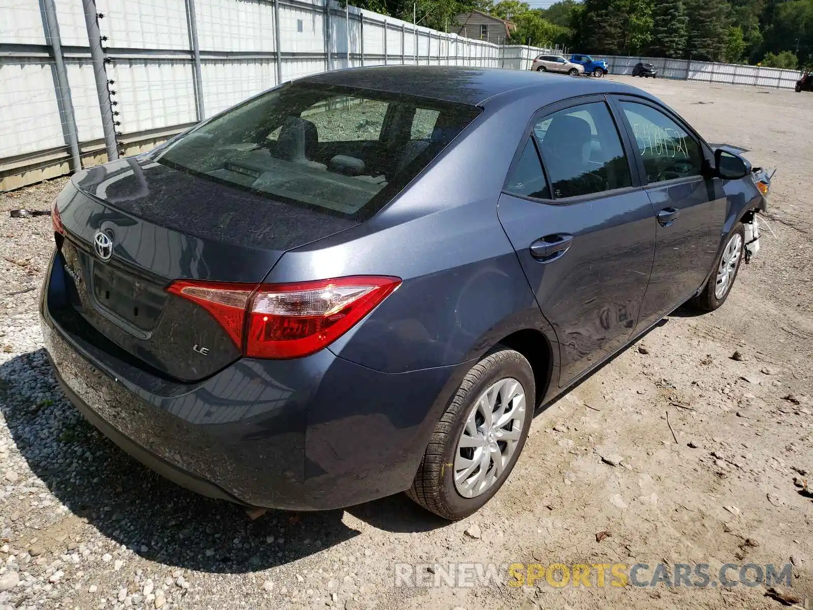 4 Photograph of a damaged car 5YFBURHE4KP869114 TOYOTA COROLLA 2019