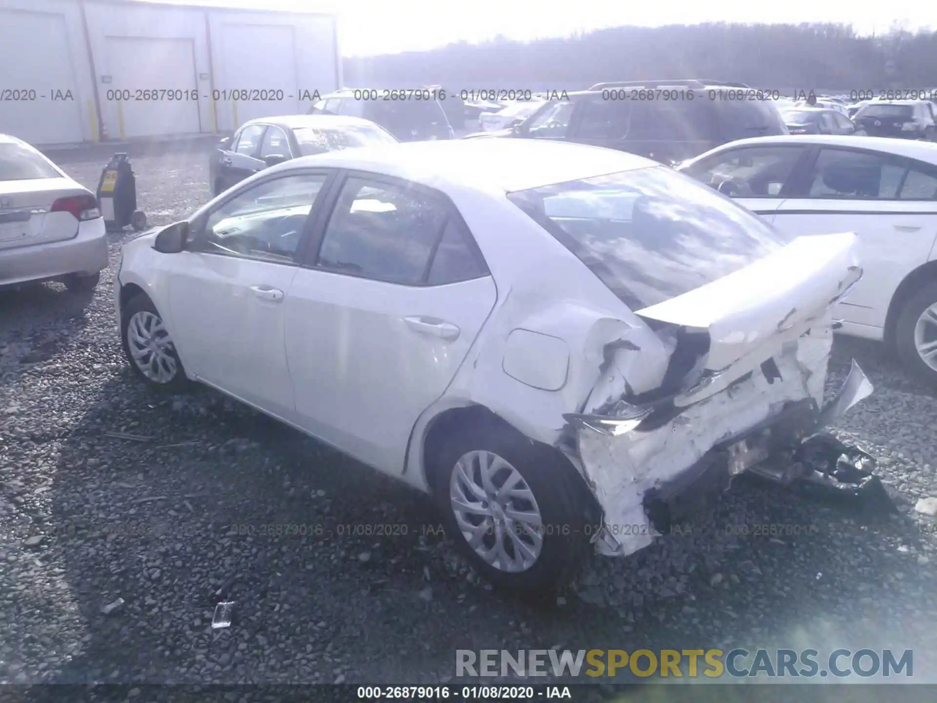 3 Photograph of a damaged car 5YFBURHE4KP870599 TOYOTA COROLLA 2019