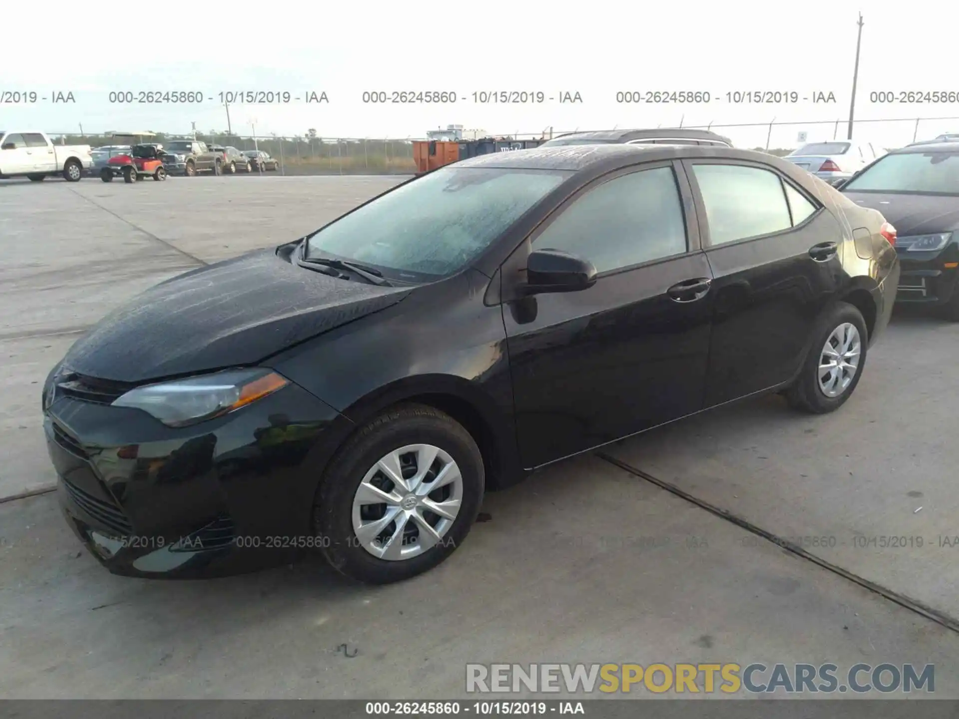 2 Photograph of a damaged car 5YFBURHE4KP870960 TOYOTA COROLLA 2019