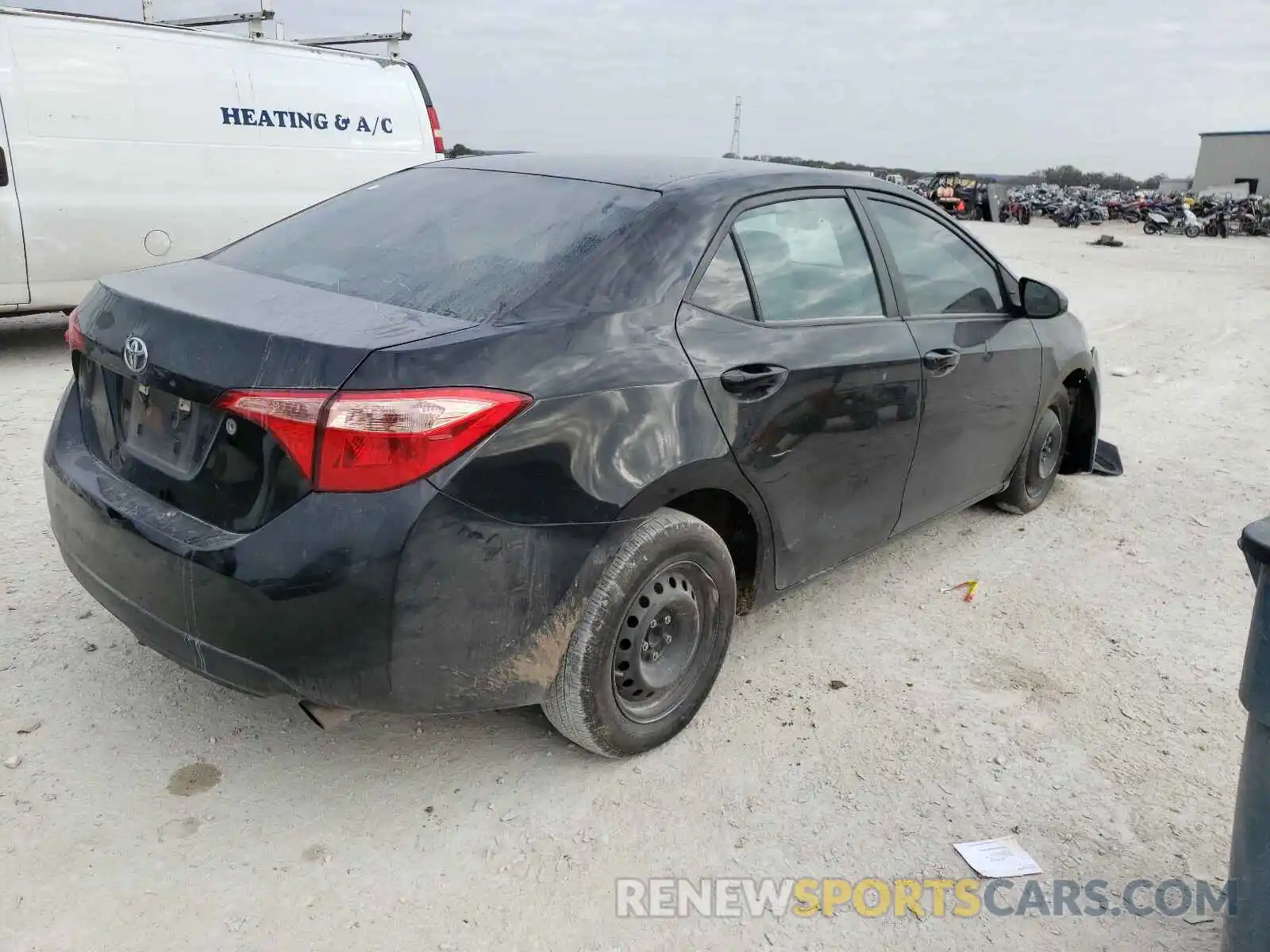 4 Photograph of a damaged car 5YFBURHE4KP871459 TOYOTA COROLLA 2019