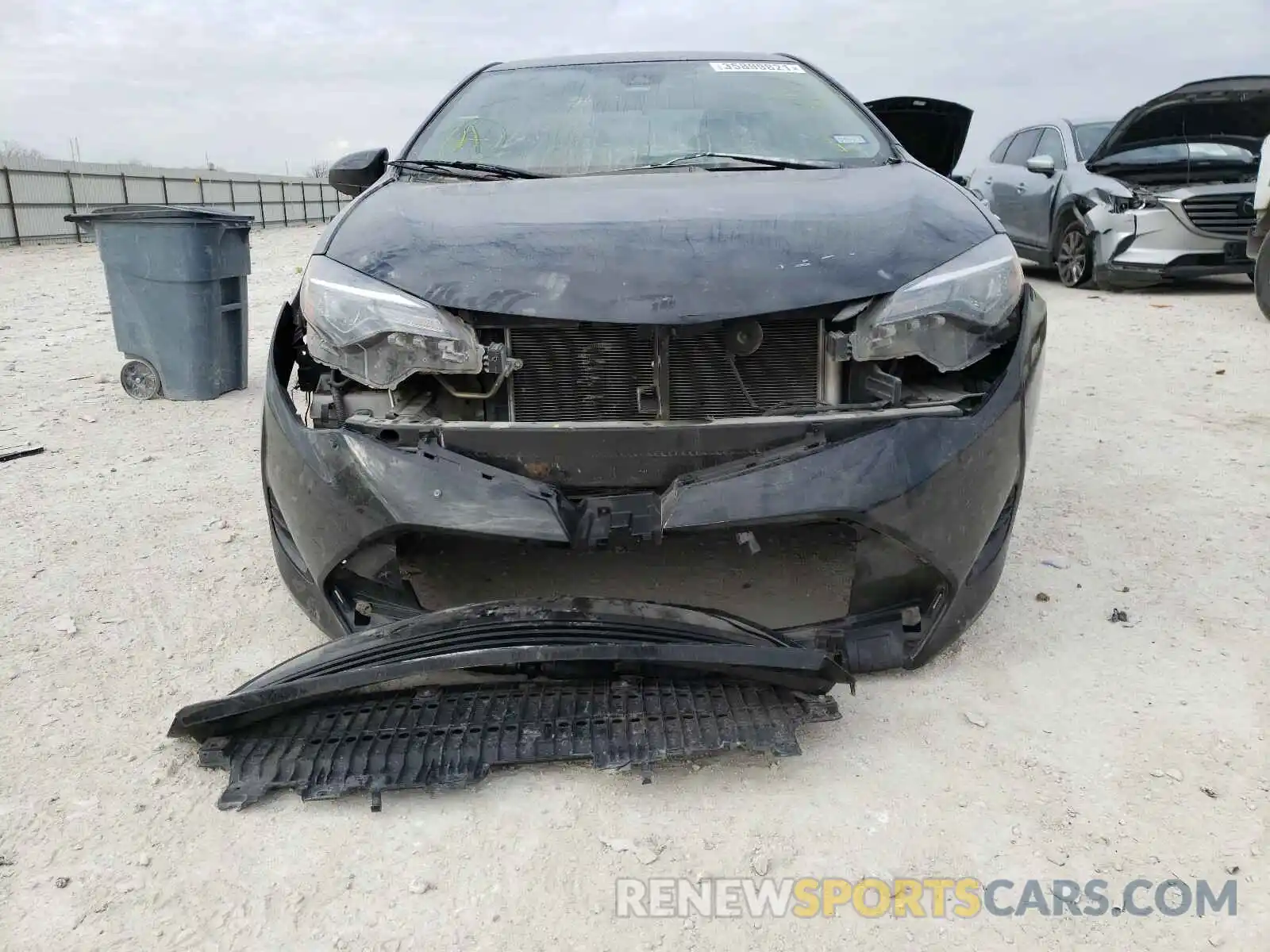 9 Photograph of a damaged car 5YFBURHE4KP871459 TOYOTA COROLLA 2019