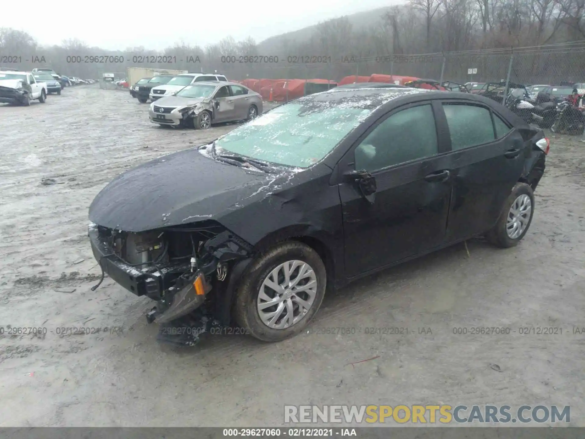 6 Photograph of a damaged car 5YFBURHE4KP871543 TOYOTA COROLLA 2019