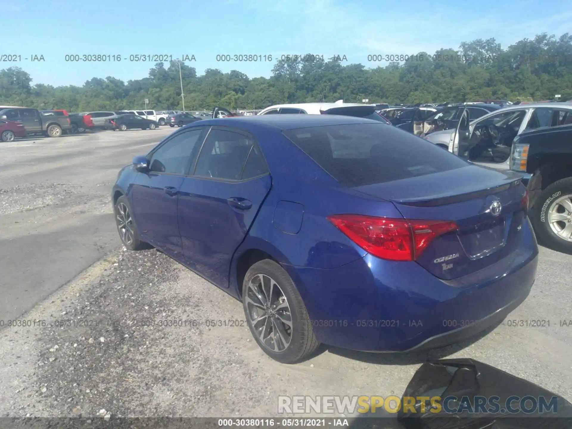 3 Photograph of a damaged car 5YFBURHE4KP872305 TOYOTA COROLLA 2019