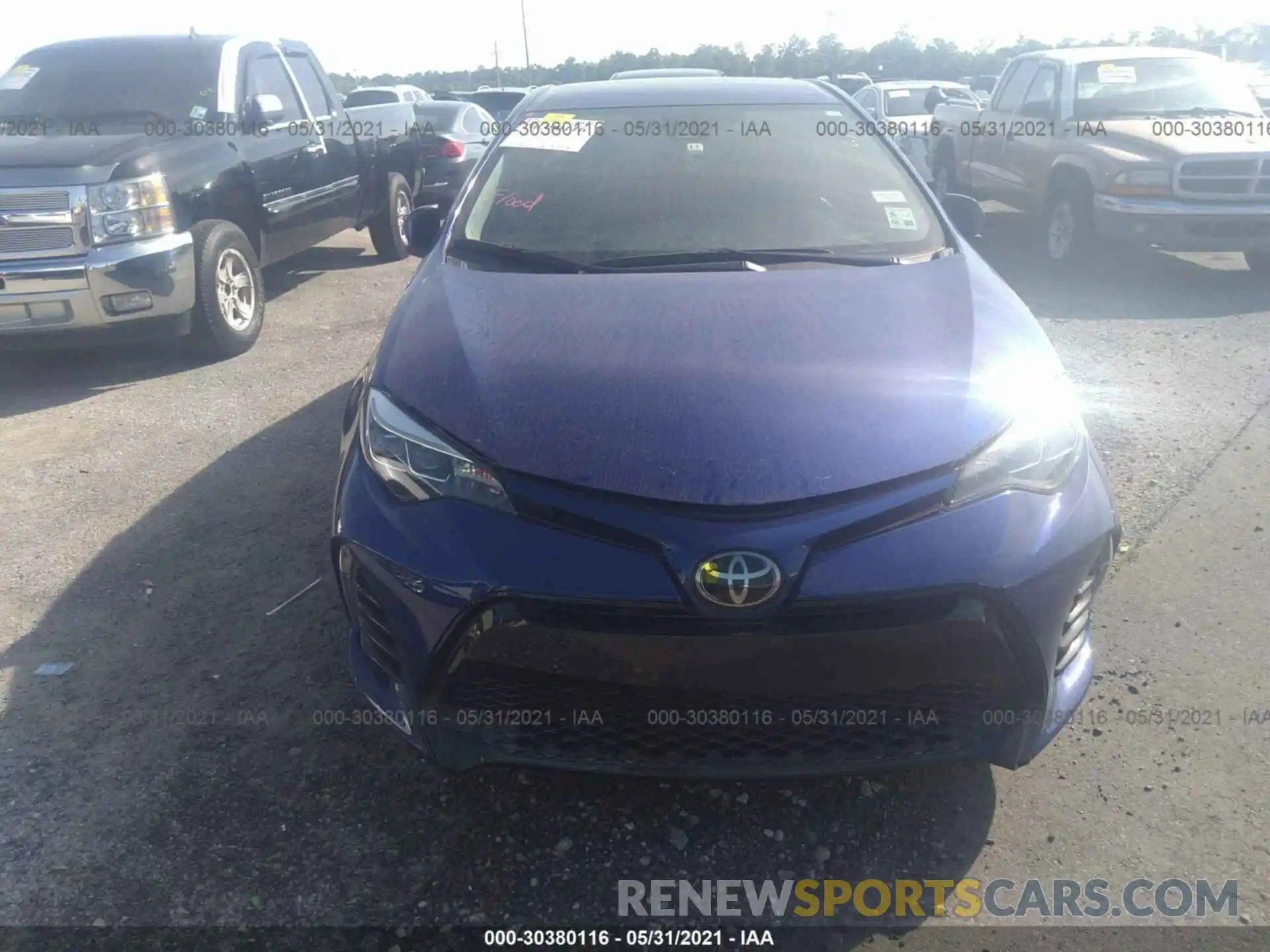 6 Photograph of a damaged car 5YFBURHE4KP872305 TOYOTA COROLLA 2019