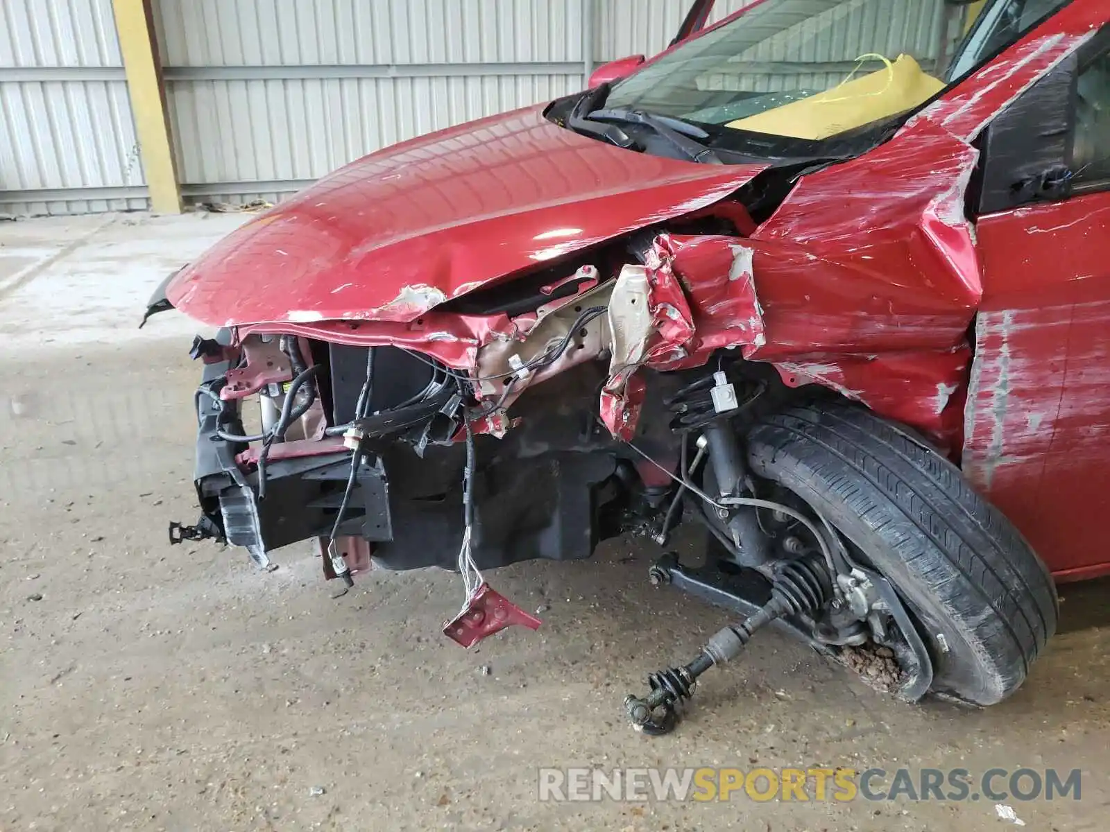 9 Photograph of a damaged car 5YFBURHE4KP872353 TOYOTA COROLLA 2019