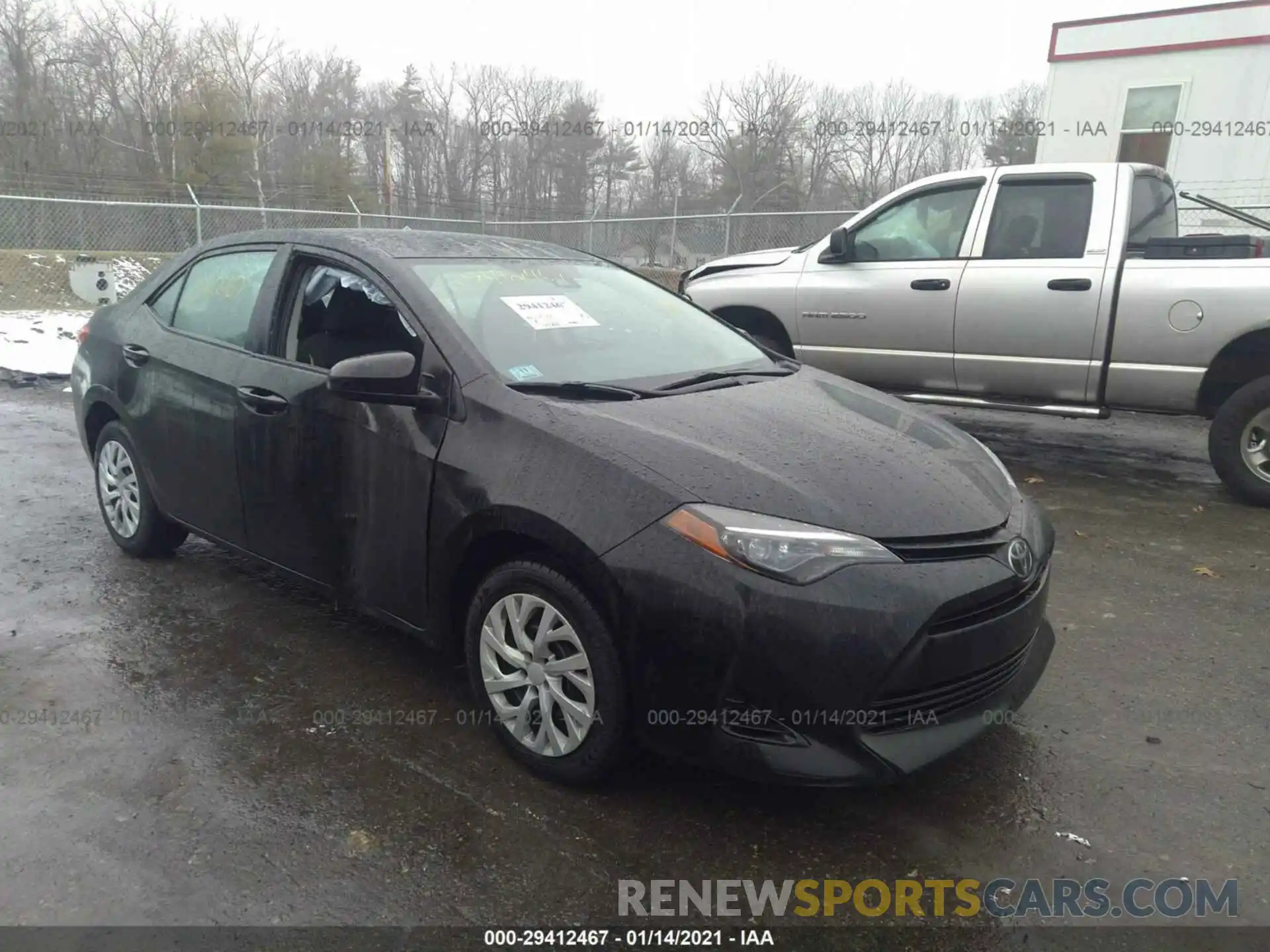 1 Photograph of a damaged car 5YFBURHE4KP872532 TOYOTA COROLLA 2019