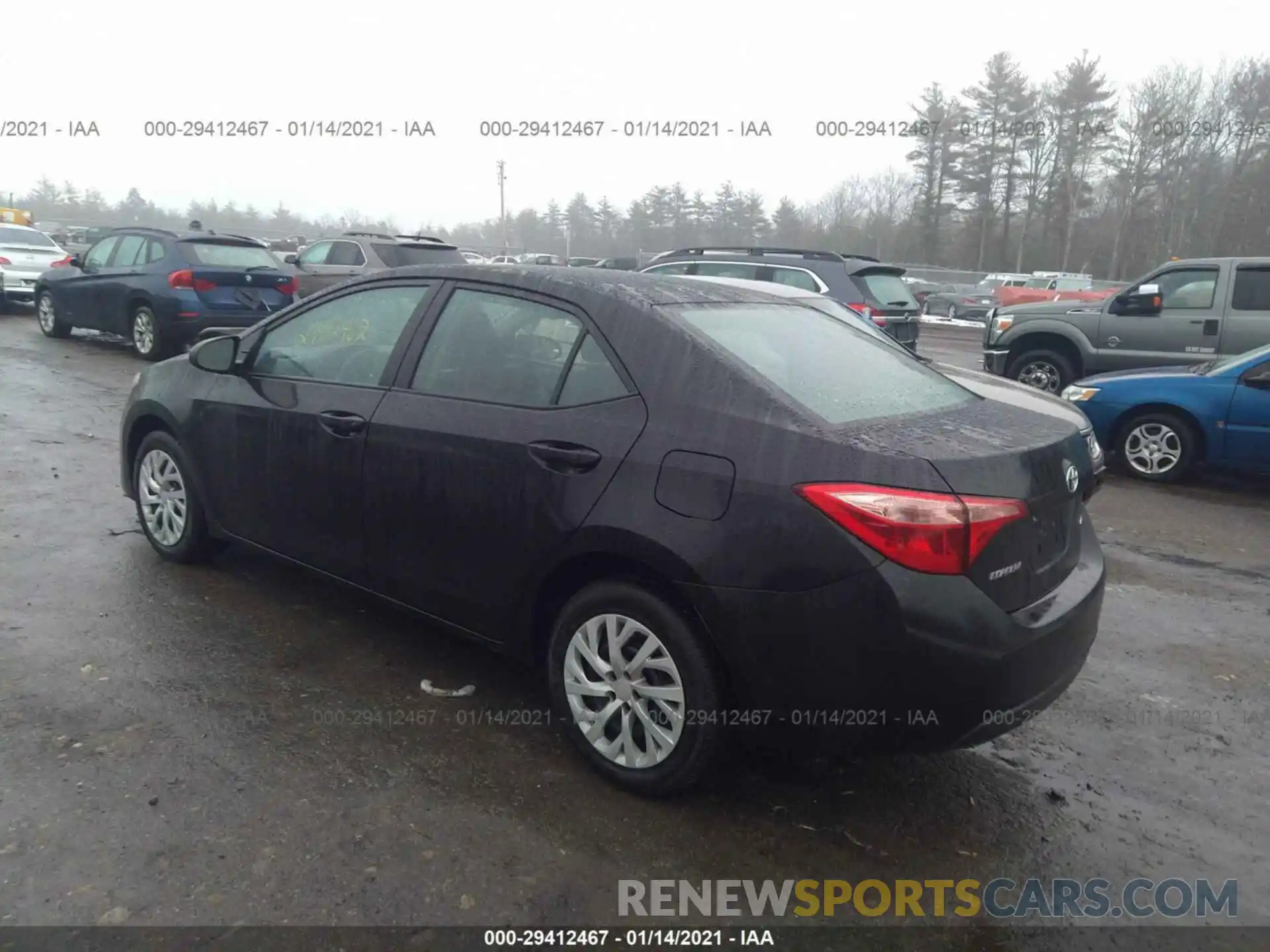 3 Photograph of a damaged car 5YFBURHE4KP872532 TOYOTA COROLLA 2019