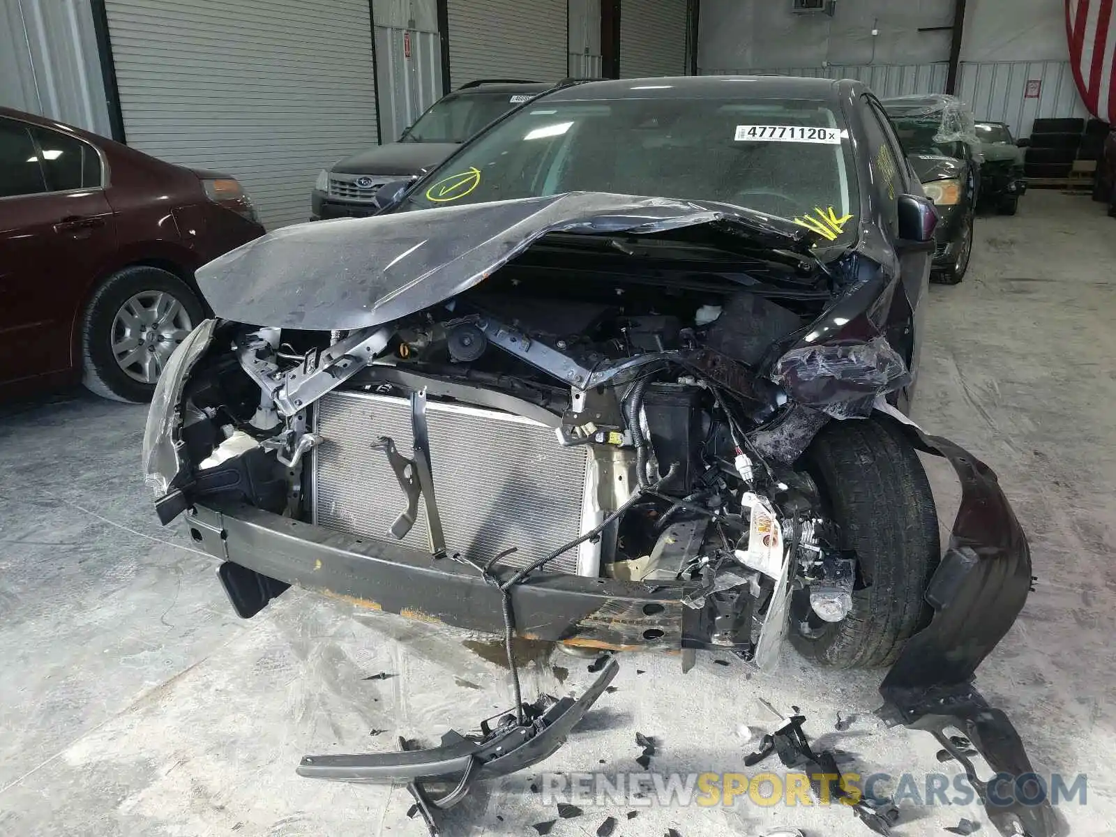 9 Photograph of a damaged car 5YFBURHE4KP872563 TOYOTA COROLLA 2019
