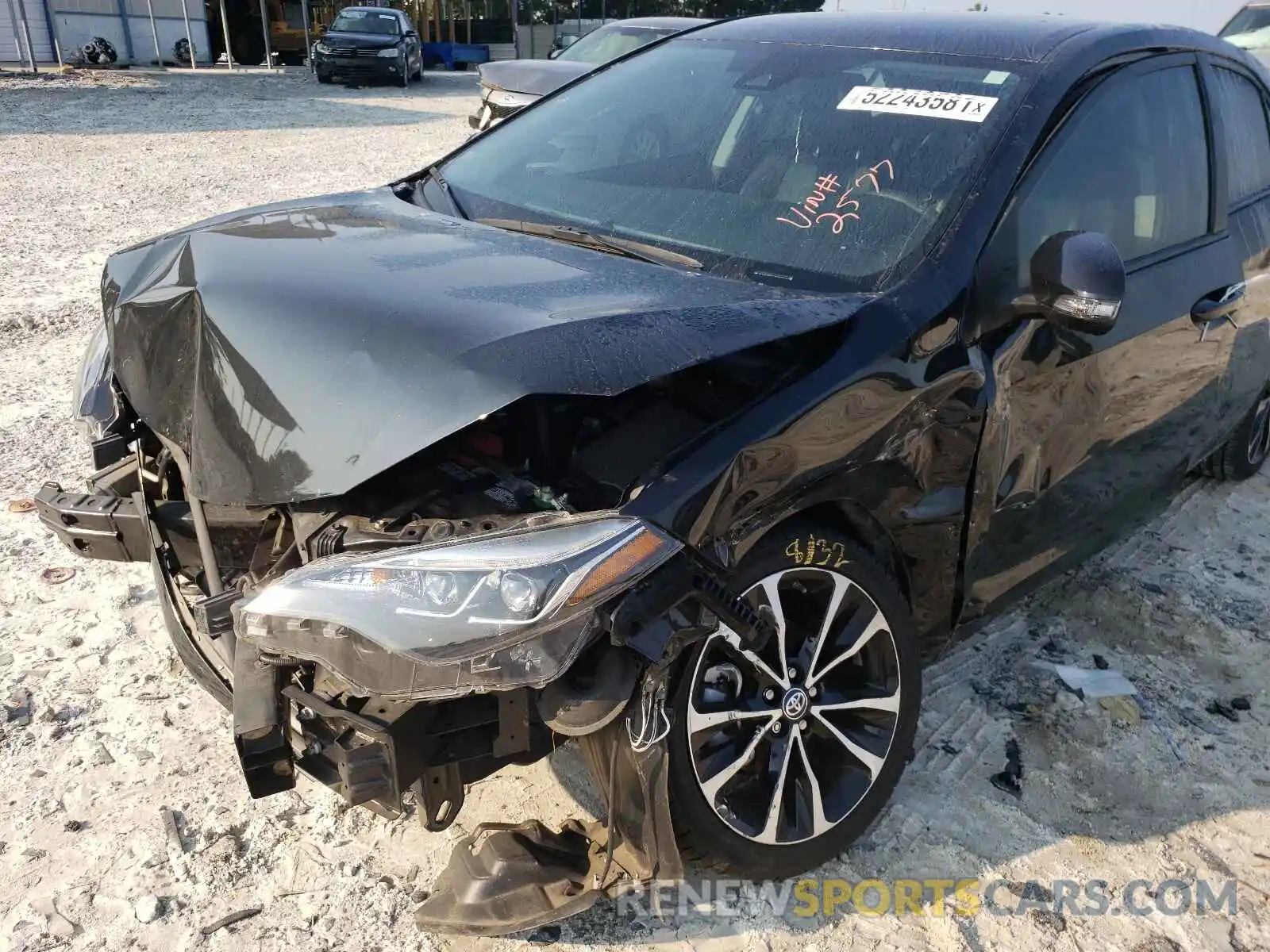 9 Photograph of a damaged car 5YFBURHE4KP872577 TOYOTA COROLLA 2019