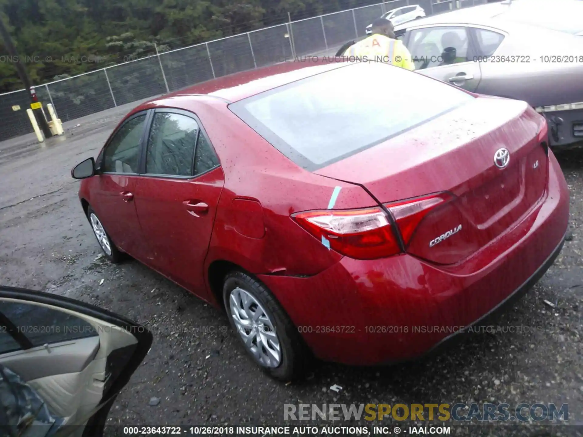 3 Photograph of a damaged car 5YFBURHE4KP872580 Toyota Corolla 2019