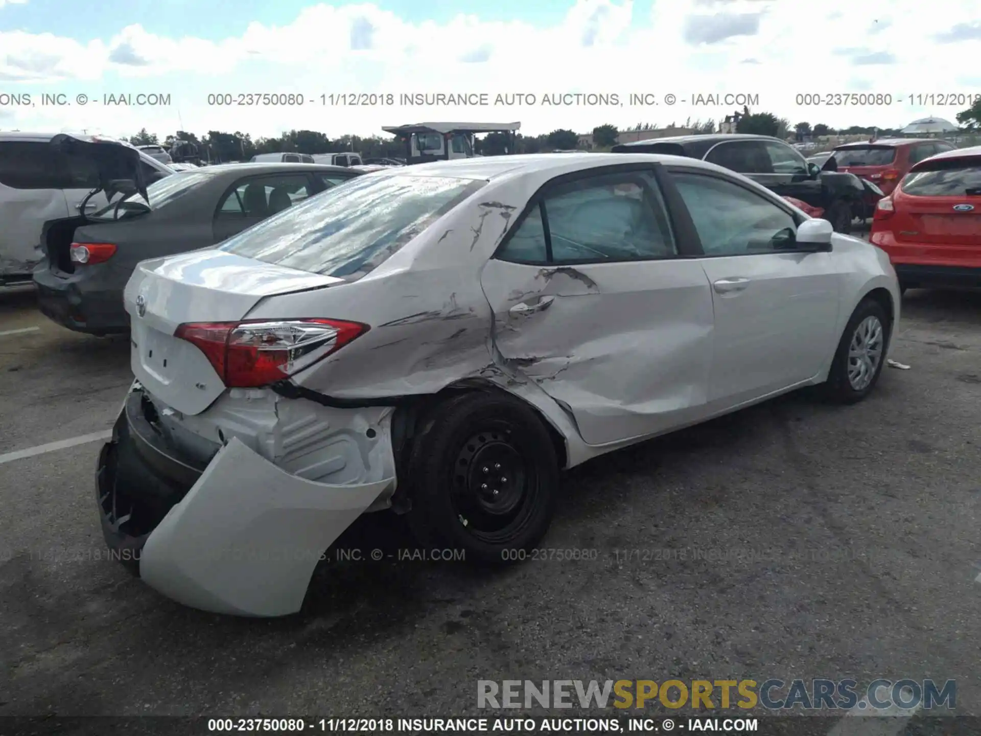 4 Photograph of a damaged car 5YFBURHE4KP872644 TOYOTA COROLLA 2019