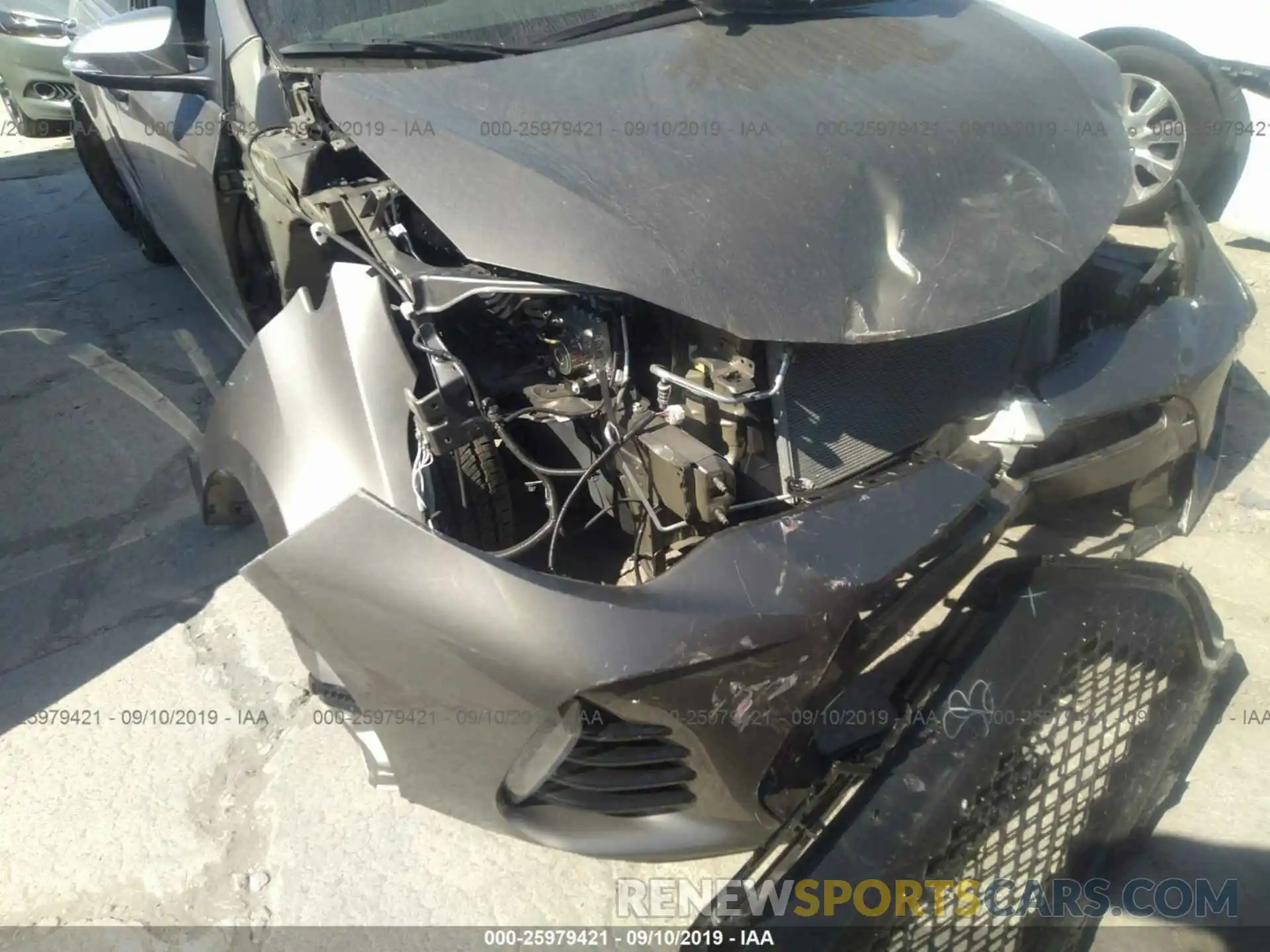 6 Photograph of a damaged car 5YFBURHE4KP872661 TOYOTA COROLLA 2019